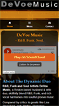 Mobile Screenshot of devoemusic.com
